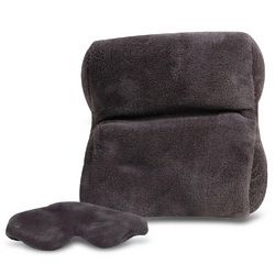 Travelon Ultra Fleece Travel Pillow & Eye Mask Set